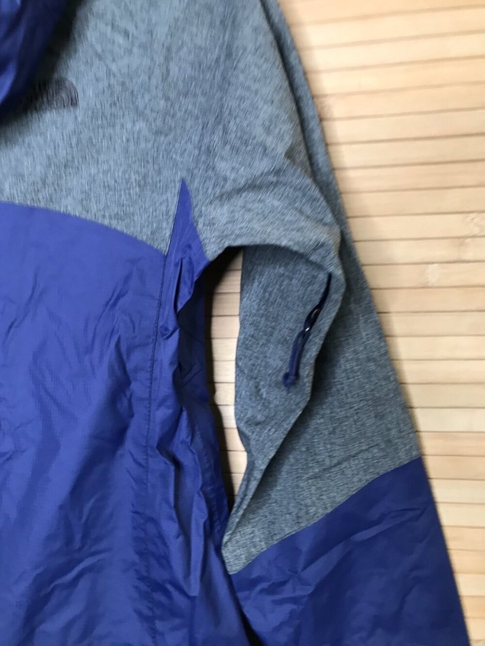 Womens The North Face NF00CAD7 Blue/Grey Full Zip Rain Jacket sz XS - Picture 4 of 9